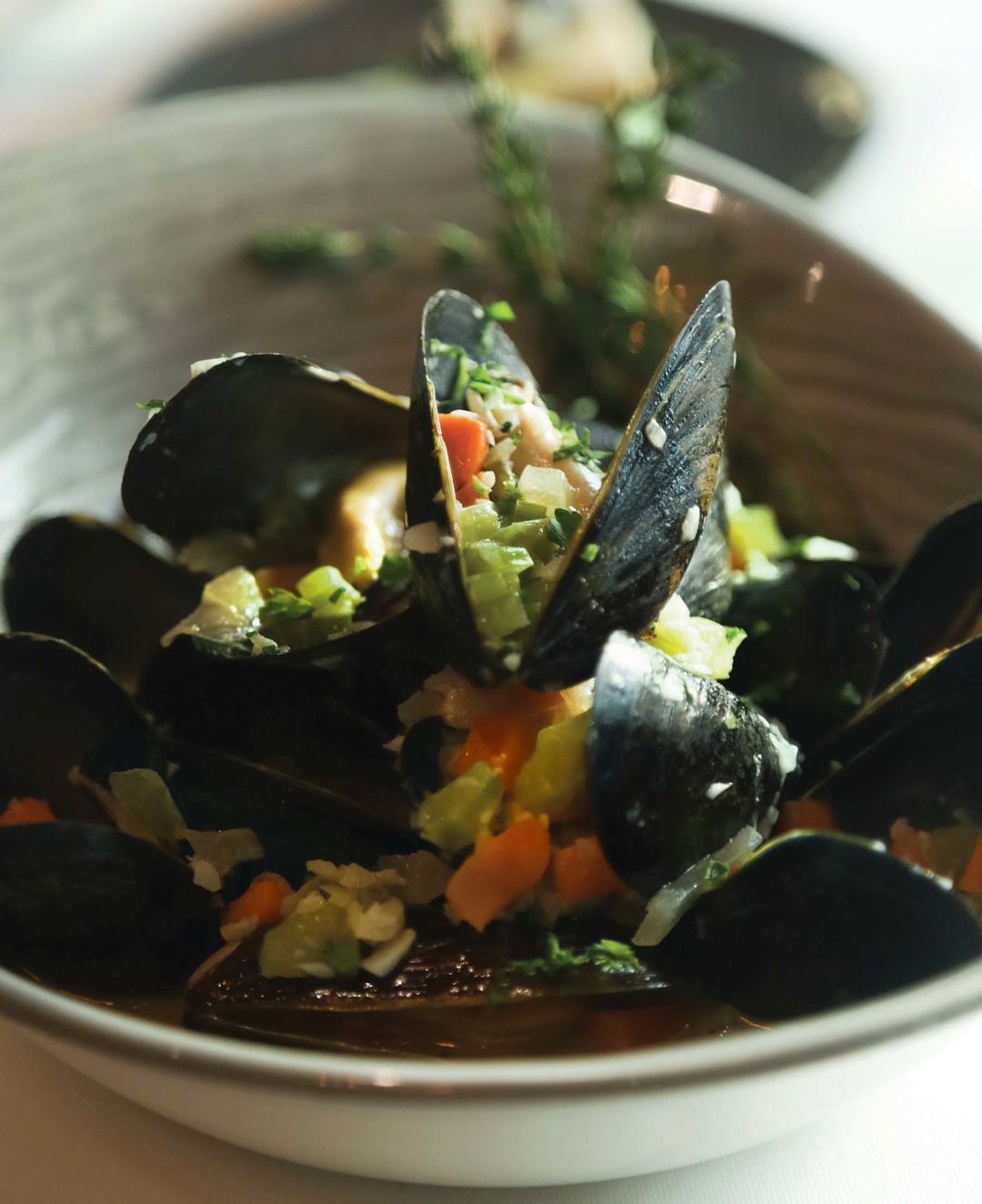 Belgian-style mussels