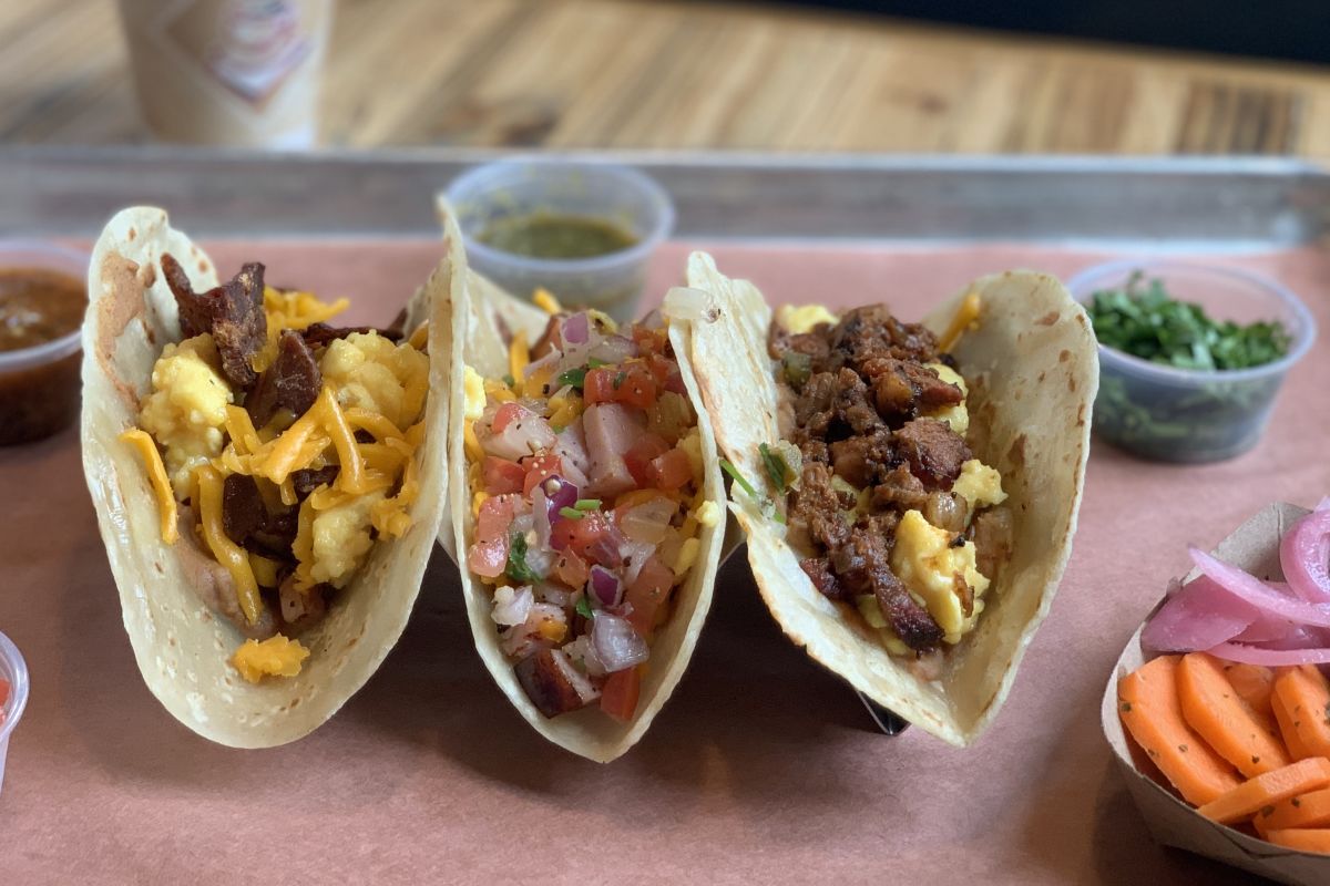 Food News Popular Barbecue Spot Serves Up Breakfast Tacos Houstonia Magazine