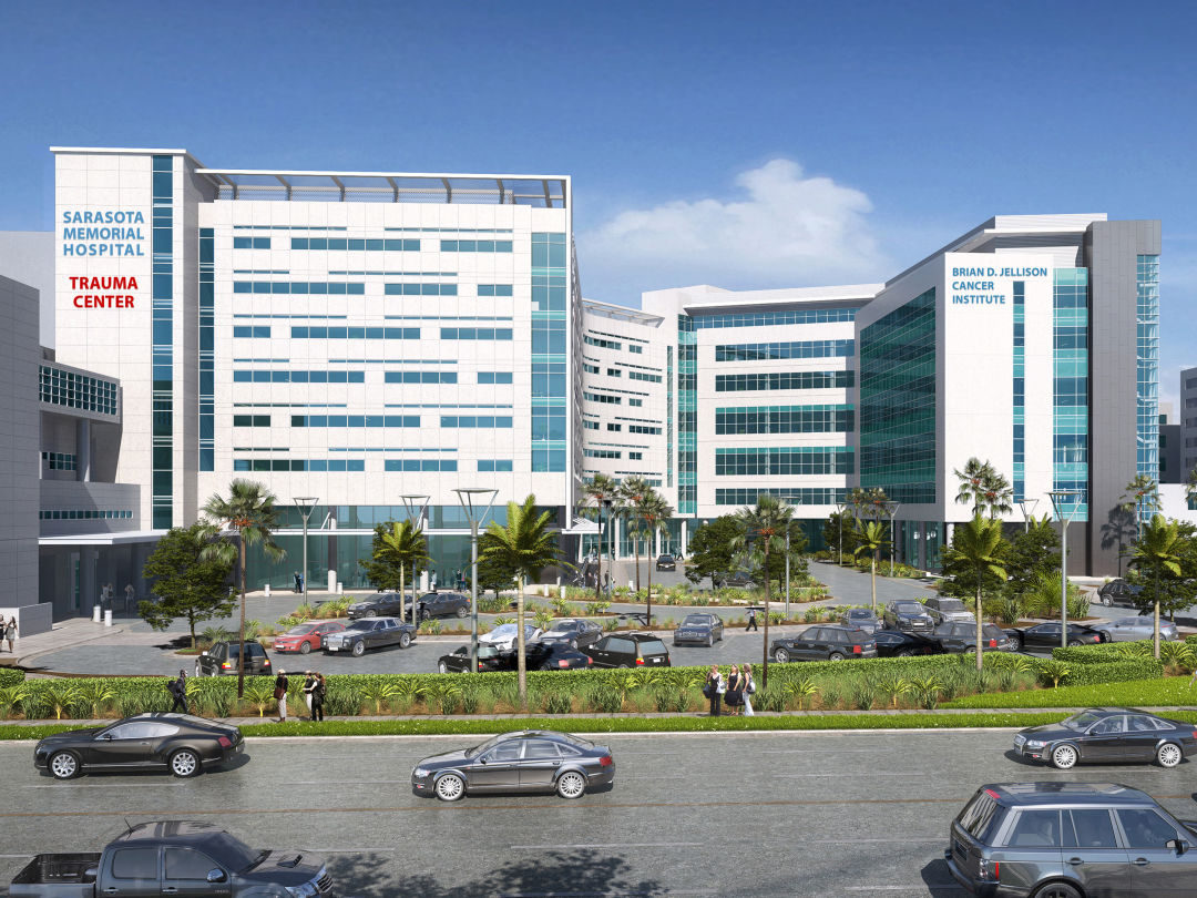 A rendering of SMH's Sarasota campus.