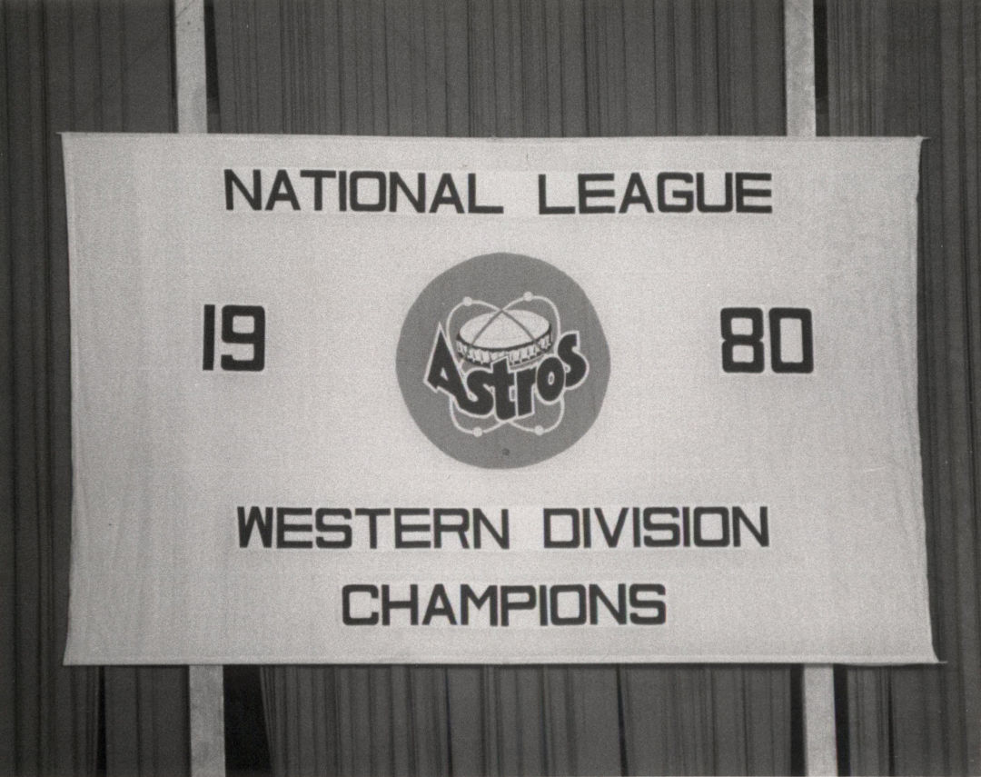 Original Houston Astros American League West Division Champions