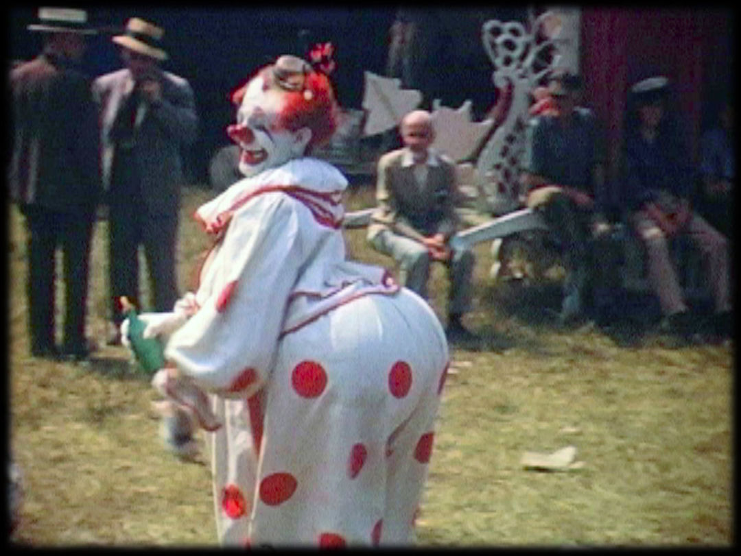 Polka dot clown from cards without words elizabeth siegfried deoetp