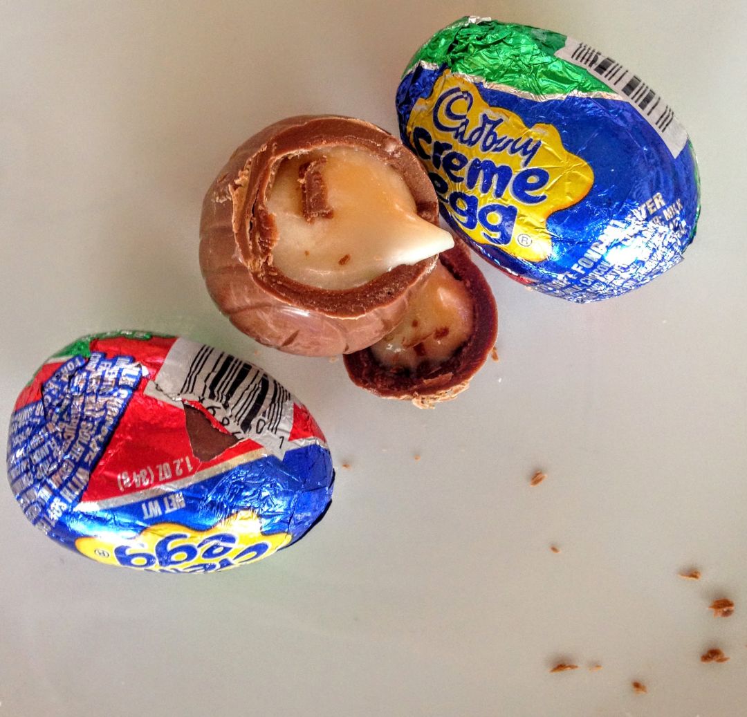 Cadbury creme eggs kbmuac