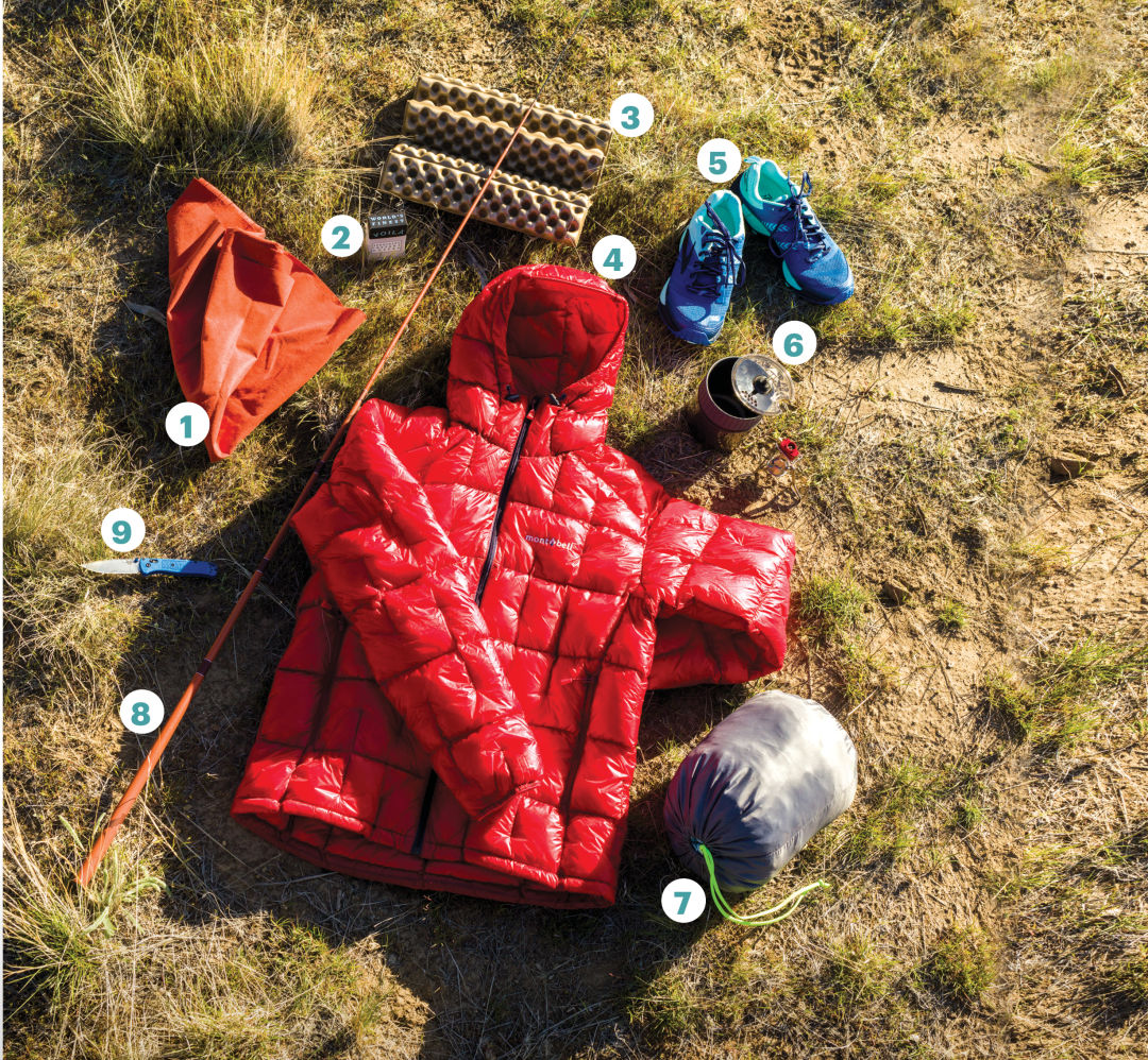 lightweight gear for backpacking