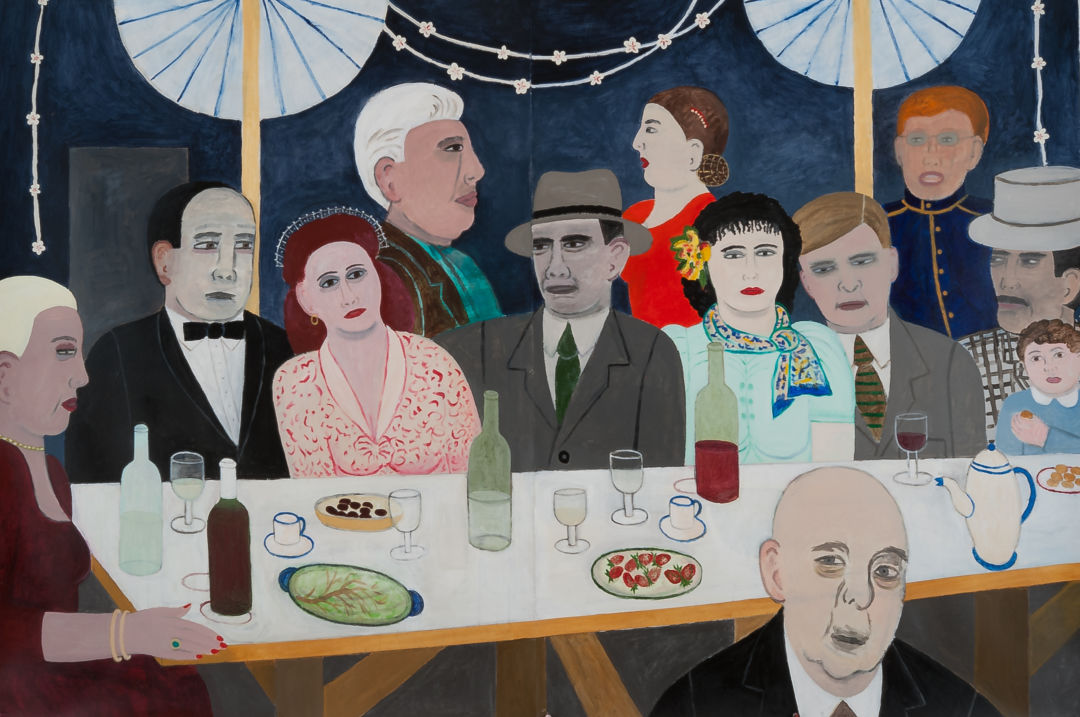 JonesTributeToJeanRenoir_afnikw Russo Lee Reopens on a Painting-Filled First Thursday
