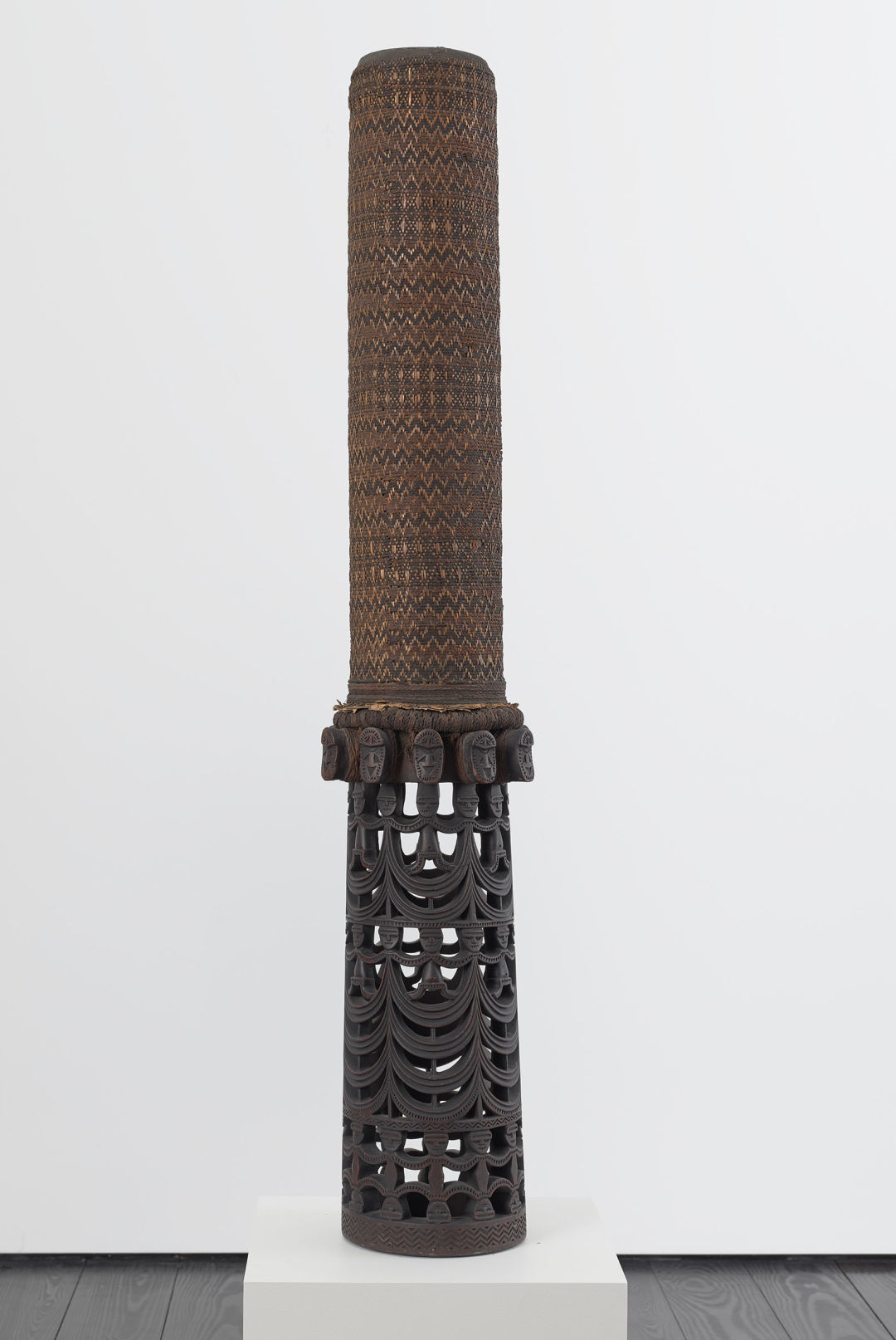 Tubuai Islands column drum