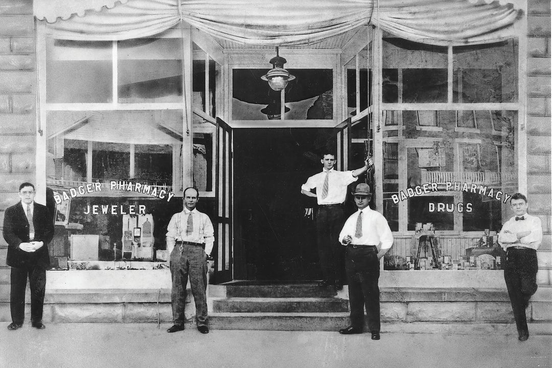 Badger Pharmacy opened in 1905 at Five Points.