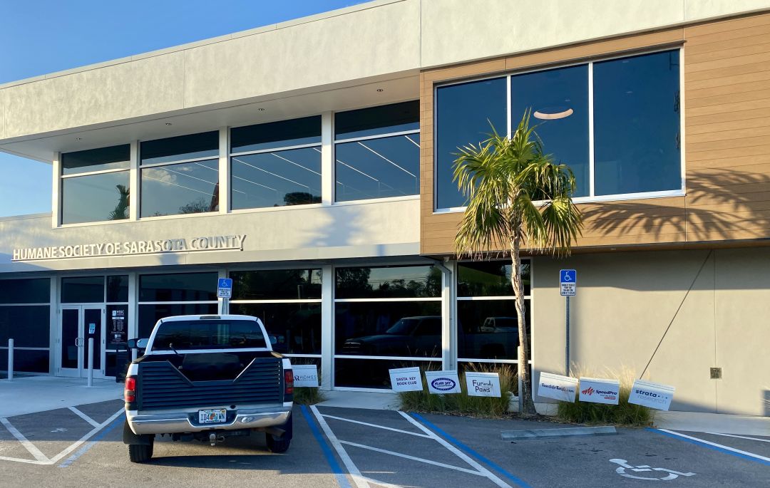 Picture of the newly renovated Humane Society of Sarasota County