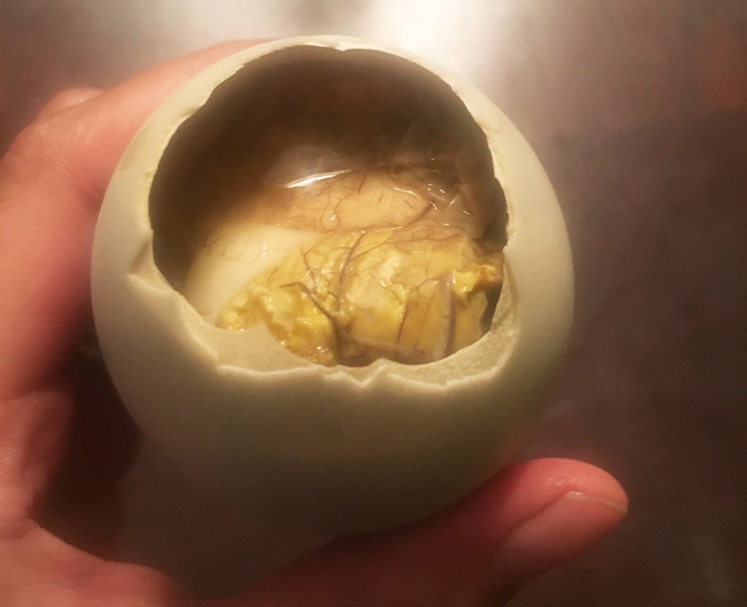 Balut cracked open hsjwka