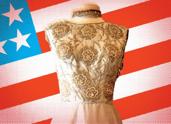 Vintage dress illo jdjjbl