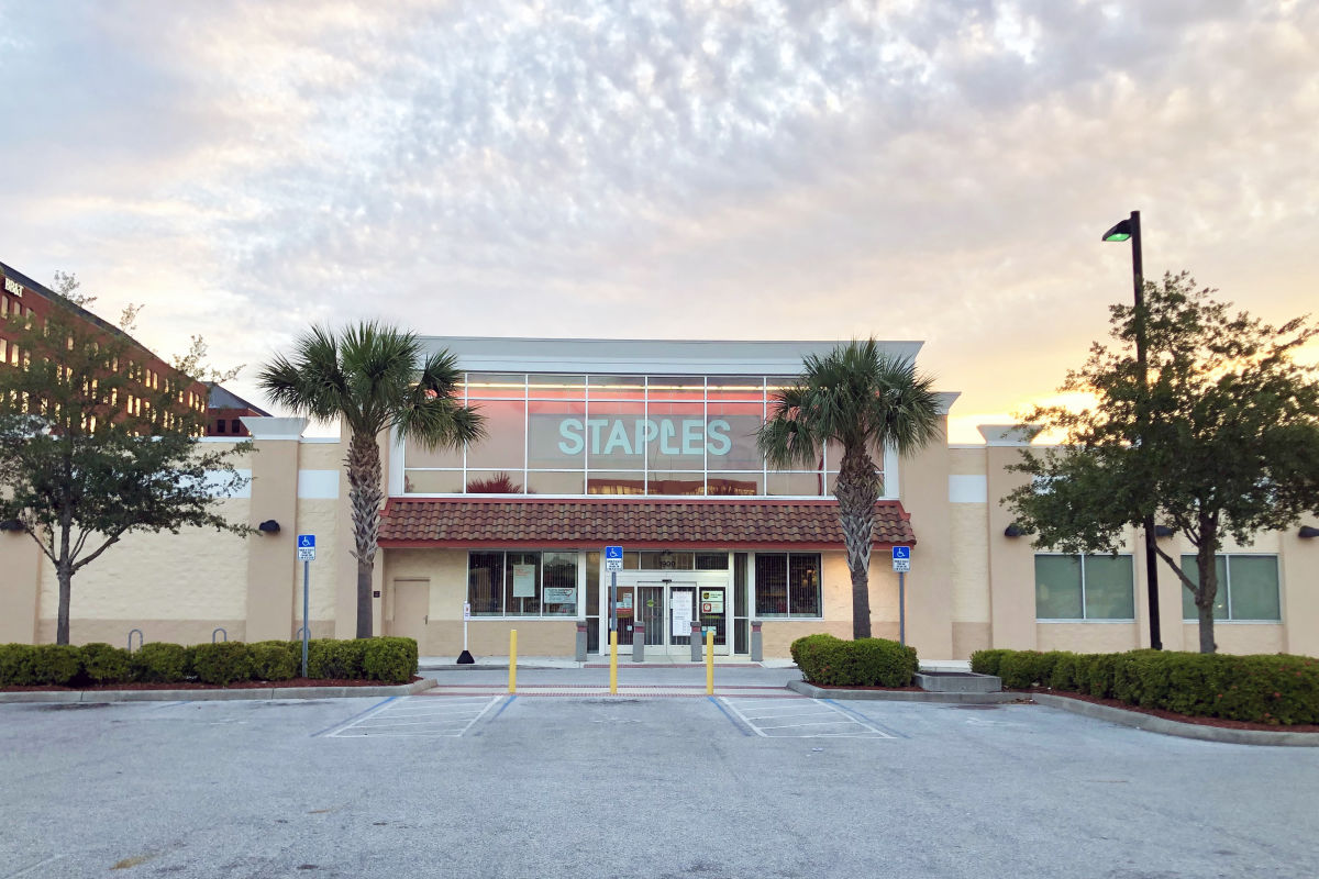 Downtown Sarasota Staples Building Sells for 4.65 Million Sarasota
