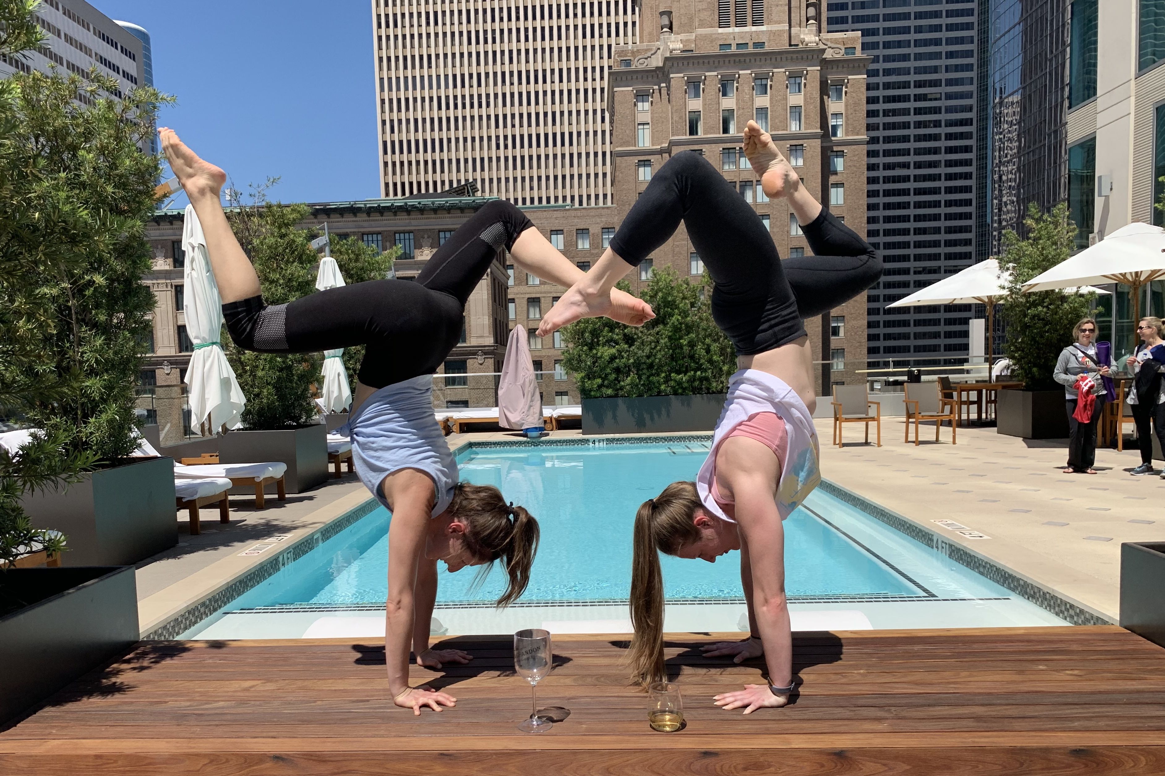 Salute the Sun with Free Outdoor Yoga This Spring Houstonia