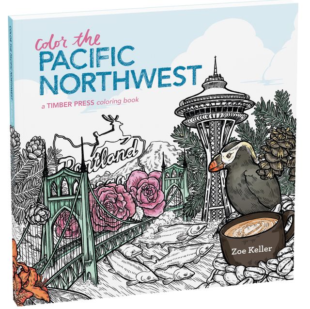 Pomo 0816 trophy case color the pacific northwest coloring book pnoi8e