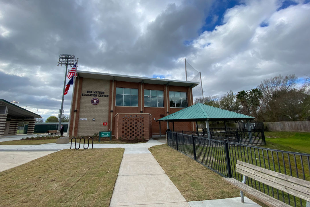 Astros Dedicate New Bob Watson Education Building