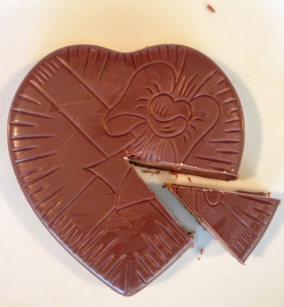 Reese s peanut butter heart knopsb