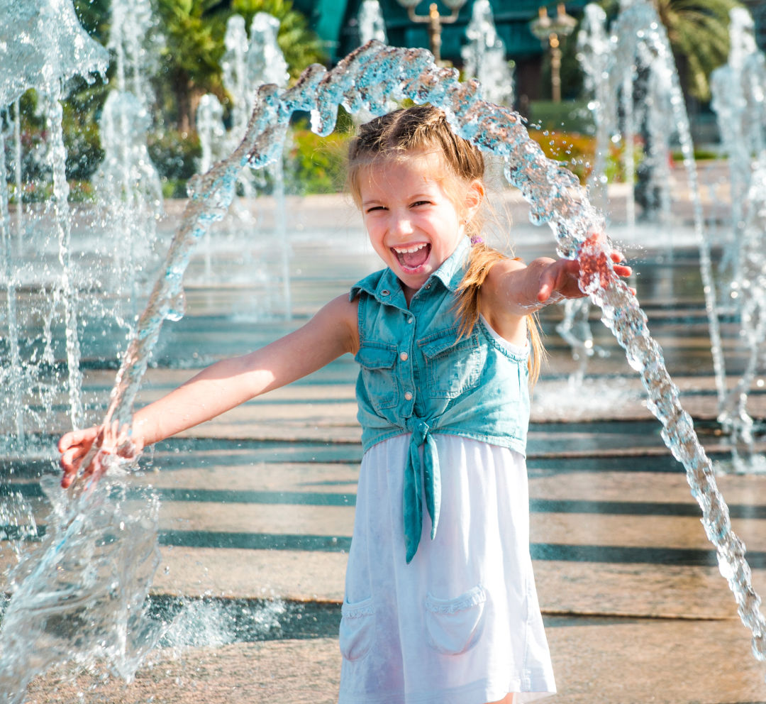 Beat the heat at a local splash park this summer.