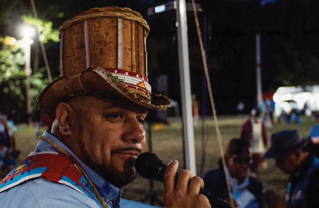 ‘Powwow People,’ a New Documentary at SIFF from Sky Hopinka 1 Powwow emcee Ruben Little Head zy67ik