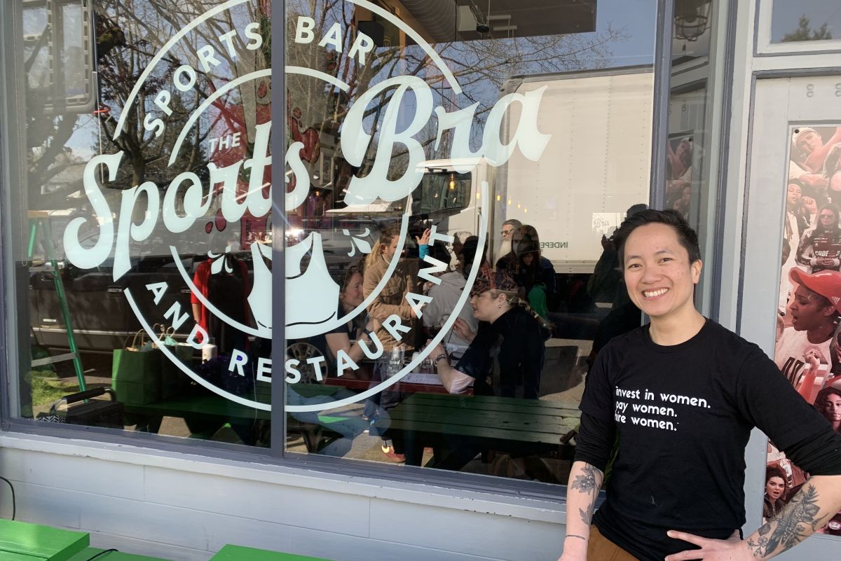 The Sports Bra': Bar showing only women's sports opens