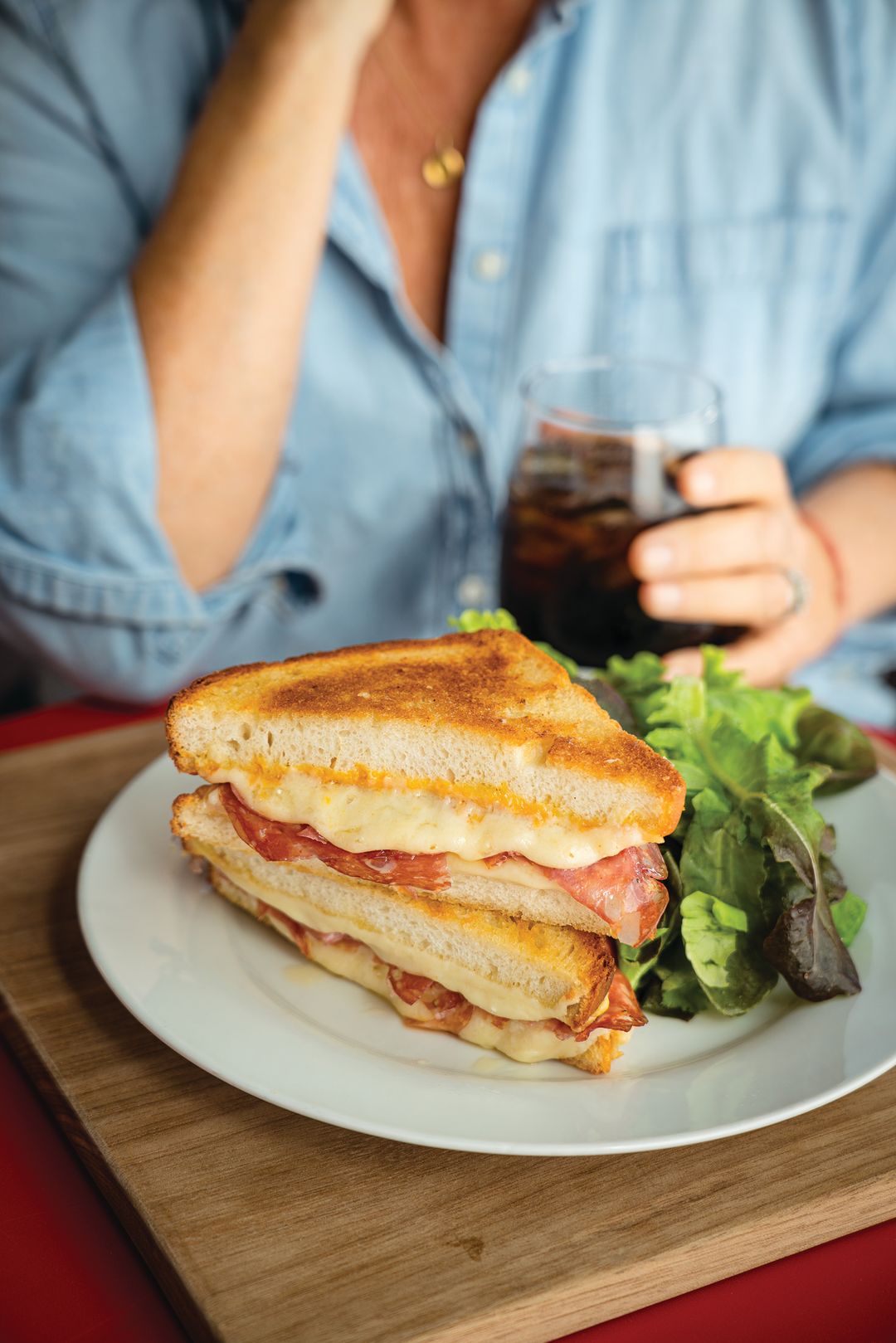 An Artisan Cheese toastie.