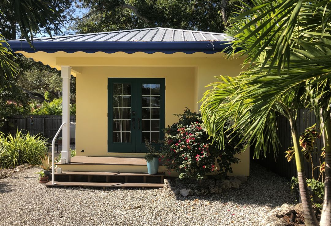 The facade of a Sarasota home