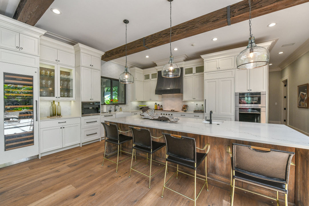 Remodeled kitchen