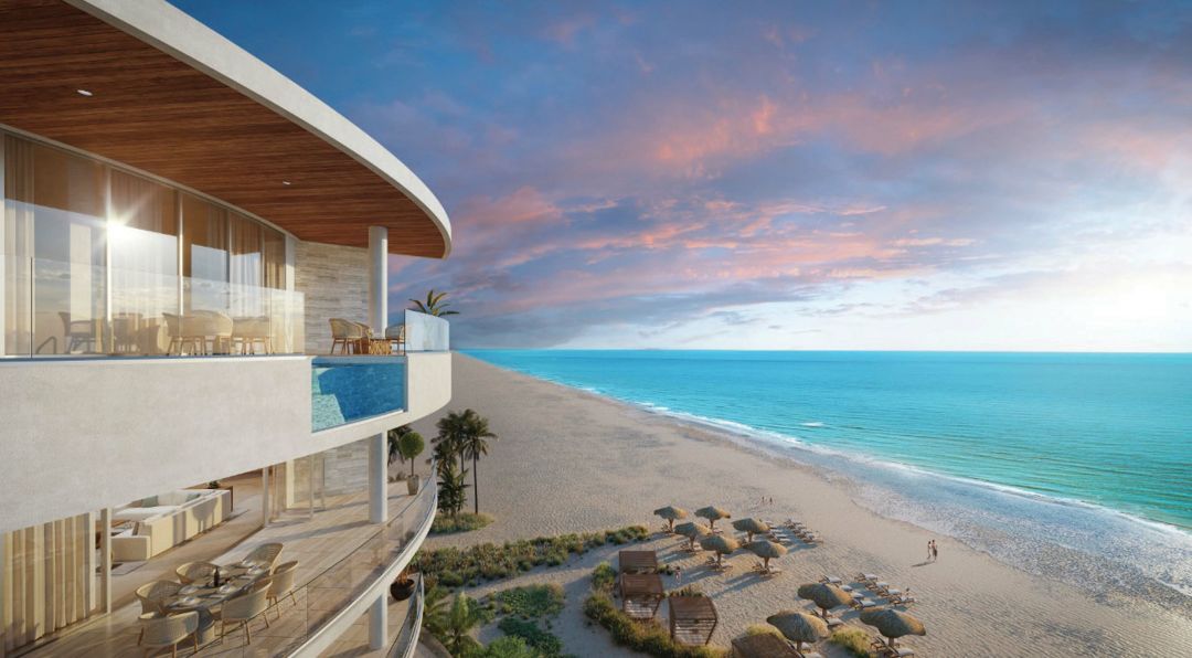 A rendering of the St. Regis Hotel and Residences on Longboat Key