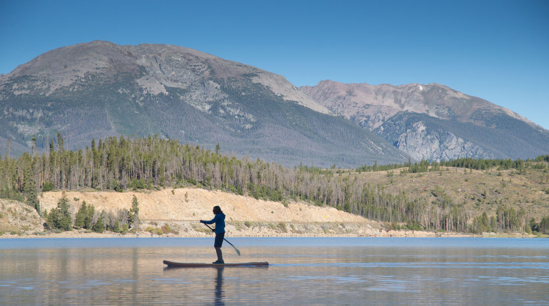 Colorado summit dillon resevoir lakes paddleboard summer 2015 ousicq