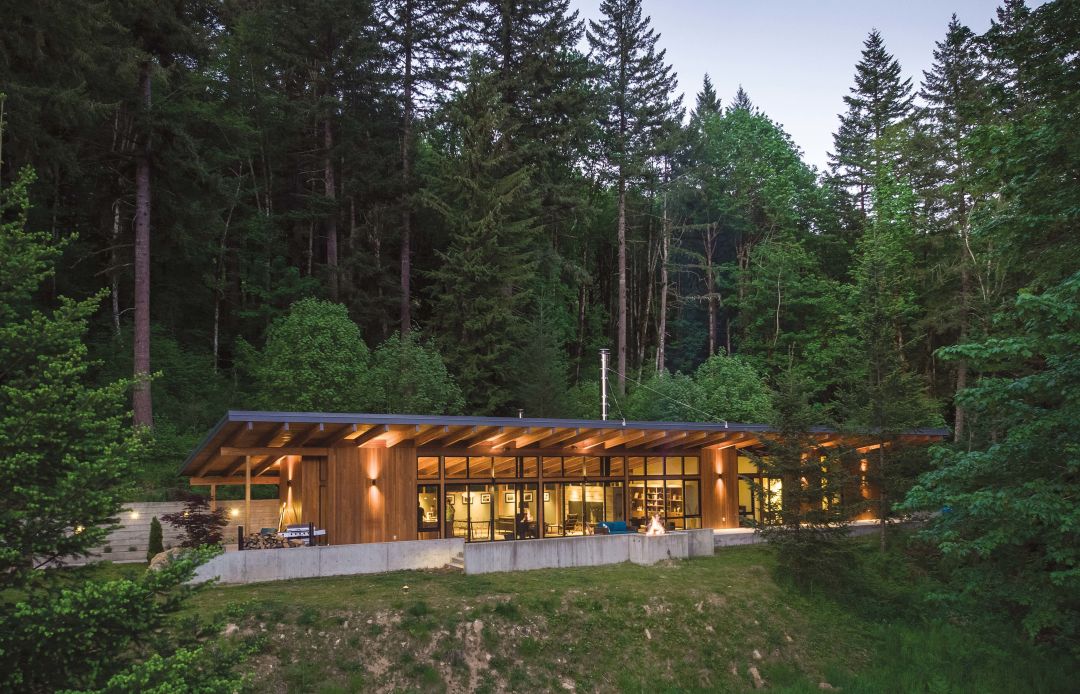 It Was A Serious Journey To Build This Remote Mt Hood Cabin