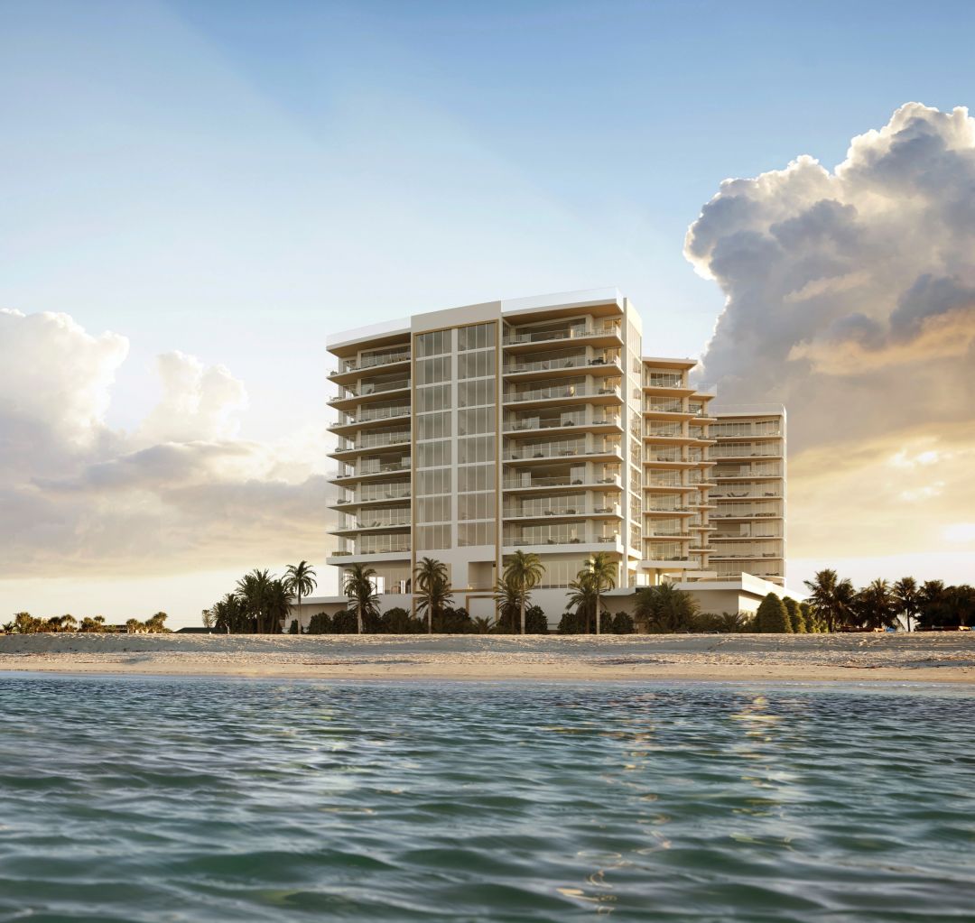 A rendering of Rosewood Residences on Lido Key