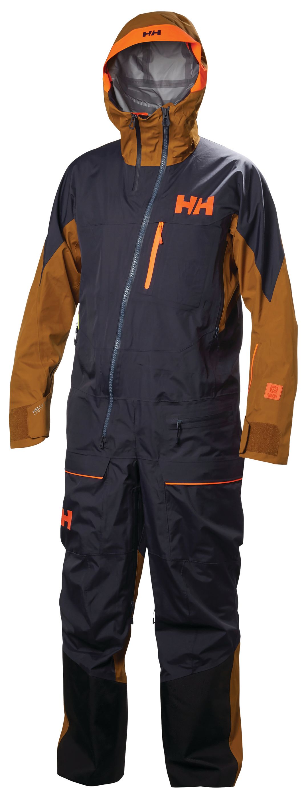 Hellyhansen fw17 ullrpowdersuit graphiteblue hlfs2e