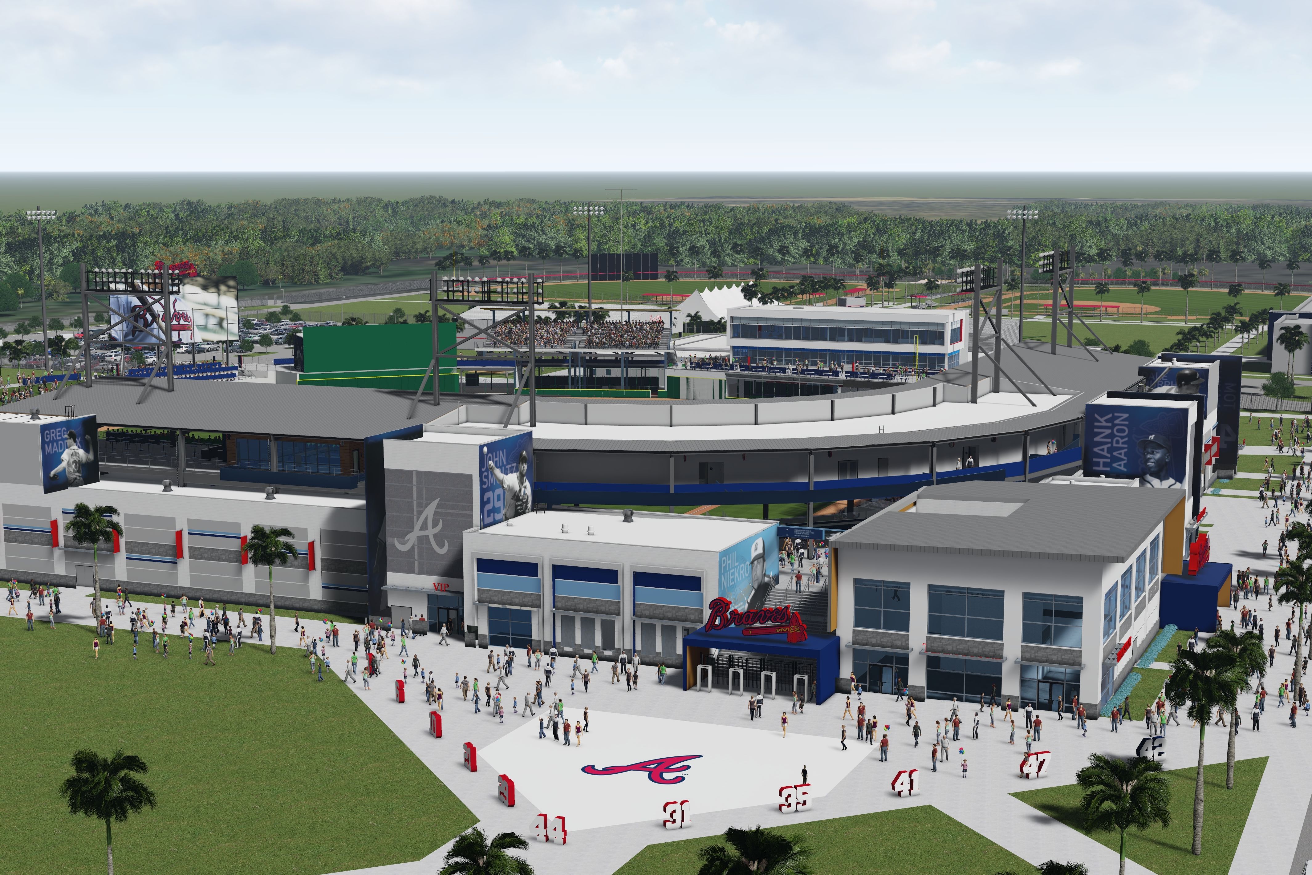 The Atlanta Braves' New Spring Training Facility Opens March 24