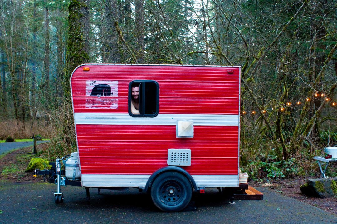 Wild about Tiny Houses? Now You Can Rent a Tiny Sauna | Portland Monthly