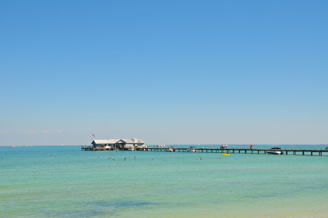 The City of Anna Maria Pier.