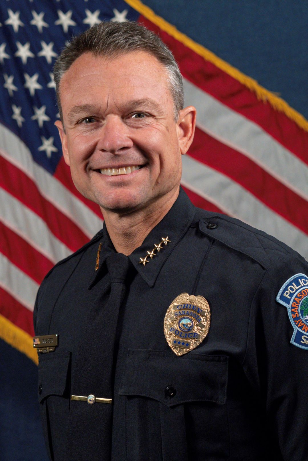 Sarasota police chief James Rieser