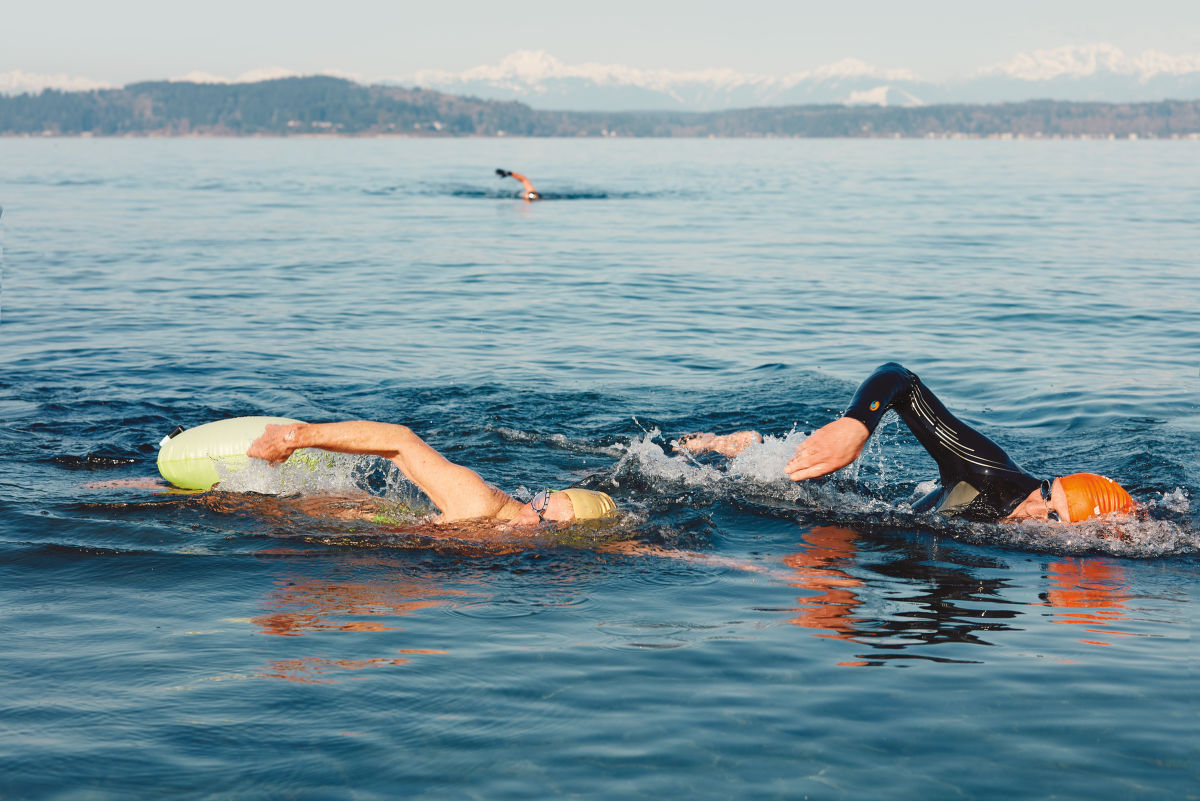 Seattle's Open Water Swim Brigade Seattle Met