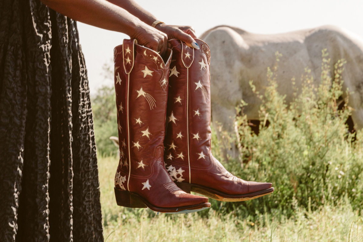 My red cowboy boots - No Fear of Fashion