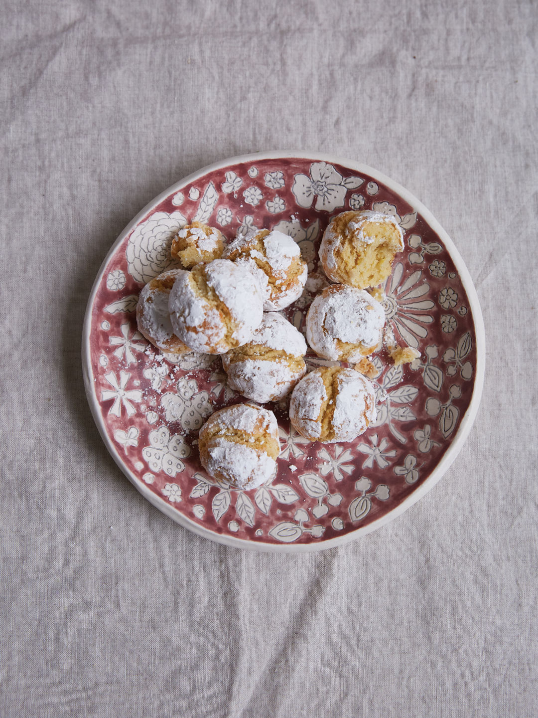 Orange-flower water and almond crinkles from Cannelle et Vanille Bakes Simple by Aran Goyoaga