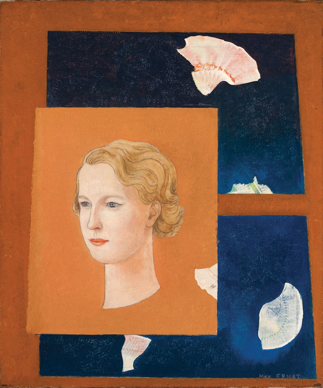 Dominique de Menil portrait by Max Ernst