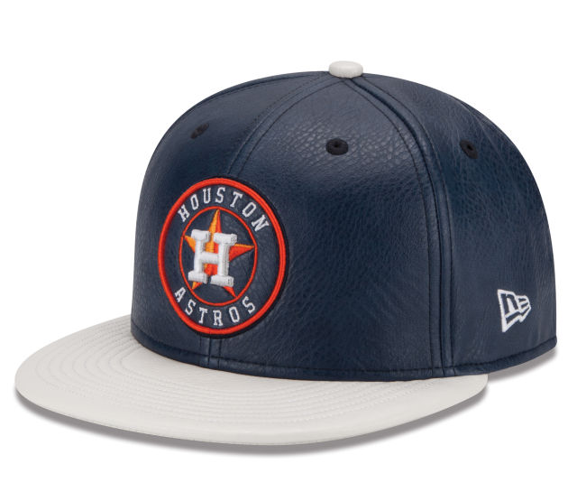 Men's Houston Astros New Era White Vintage 9FIFTY Snapback Hat