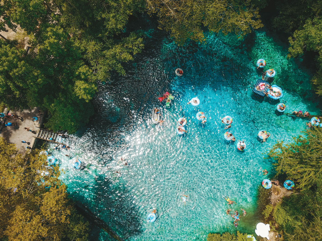 At Ginnie Springs Commune With Friends Not Just Nature Sarasota