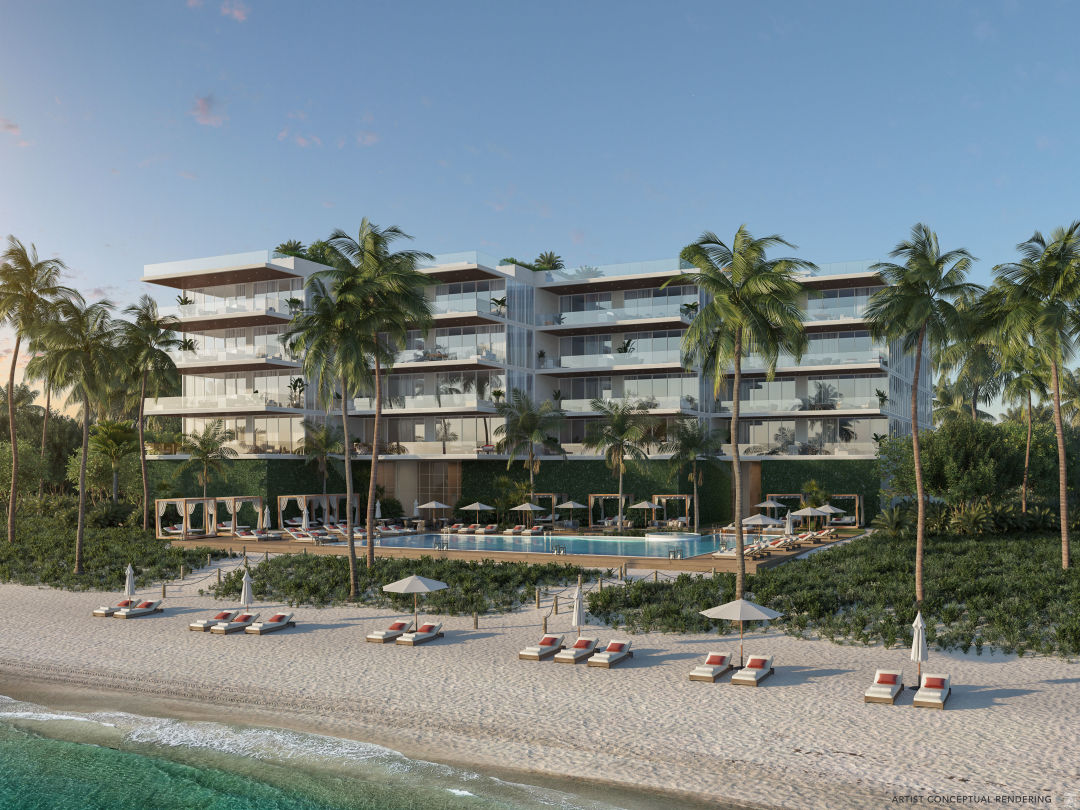 A rendering of the new Sage Longboat Key Residences.