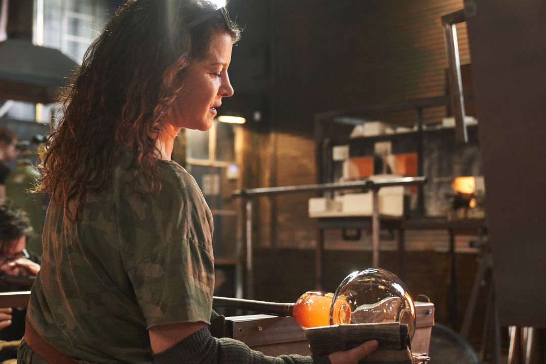 Meet Andi Kovel, the Portland Punk-Lux Glassblower on Netflix's