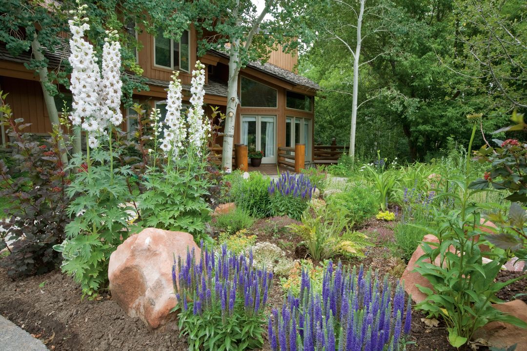 Park city summer 2013 in the trees miller home garden fpej7u