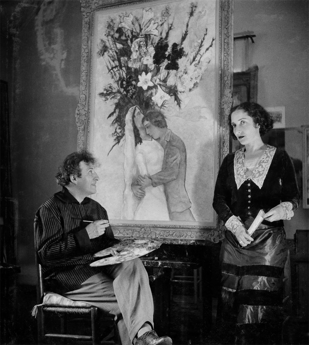 Marc and bella chagall copyright archives marc et ida chagall ggfh4v