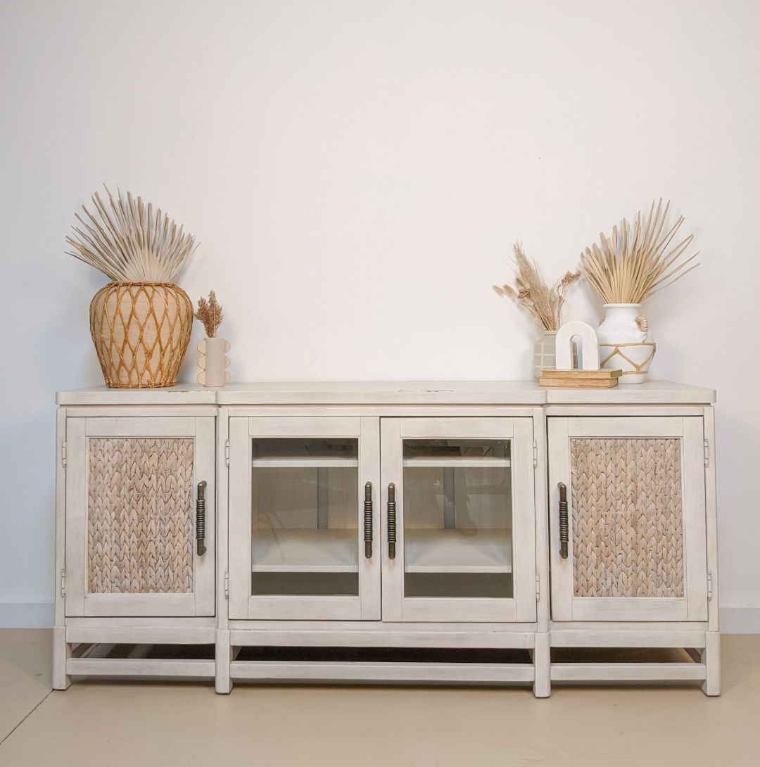 A thrift credenza at The Woven Home