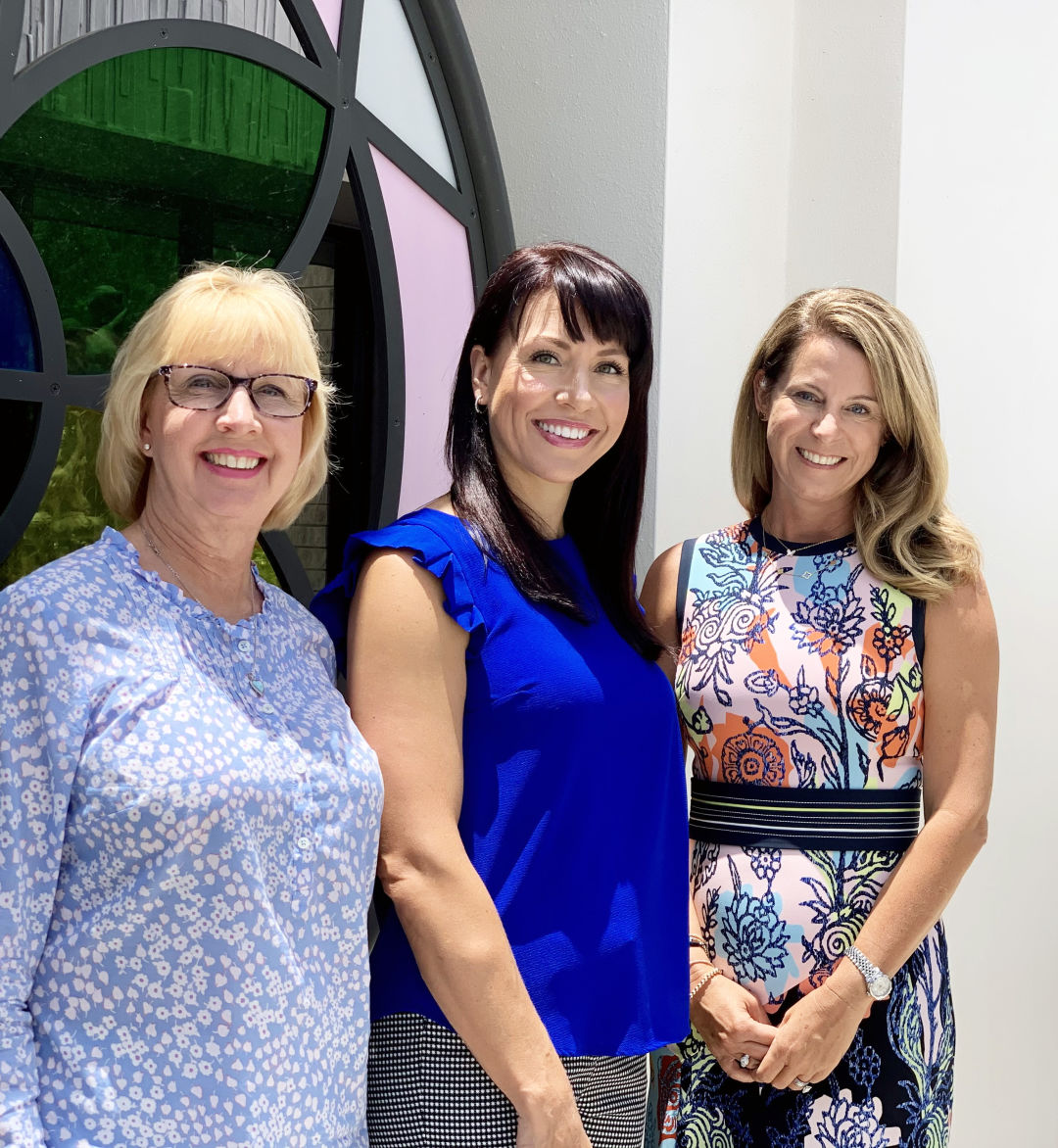 Freya Robbins, Jennifer Steube and Tina Granthon