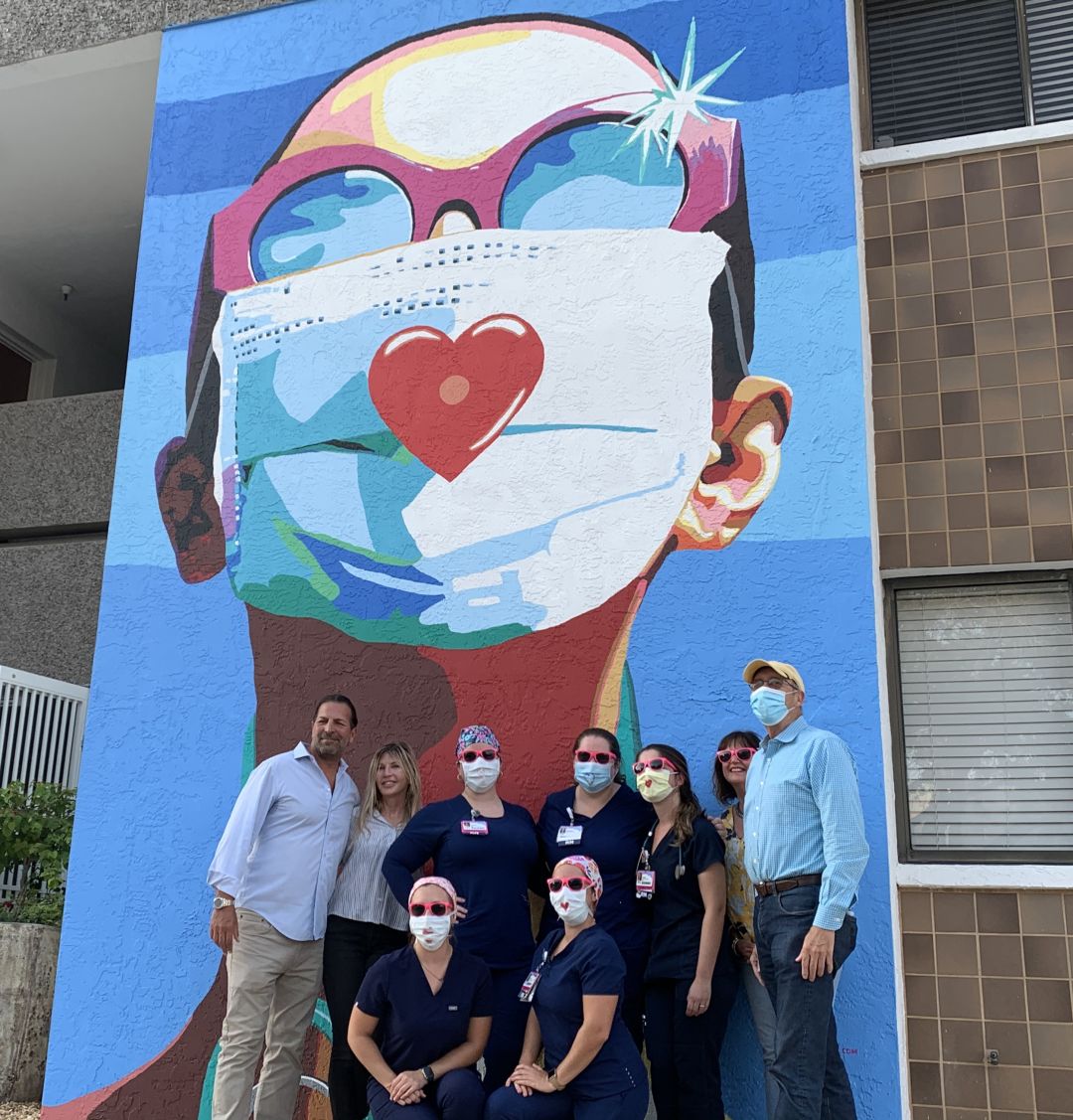 New Mural Celebrates Diverse Heroes in Nursing