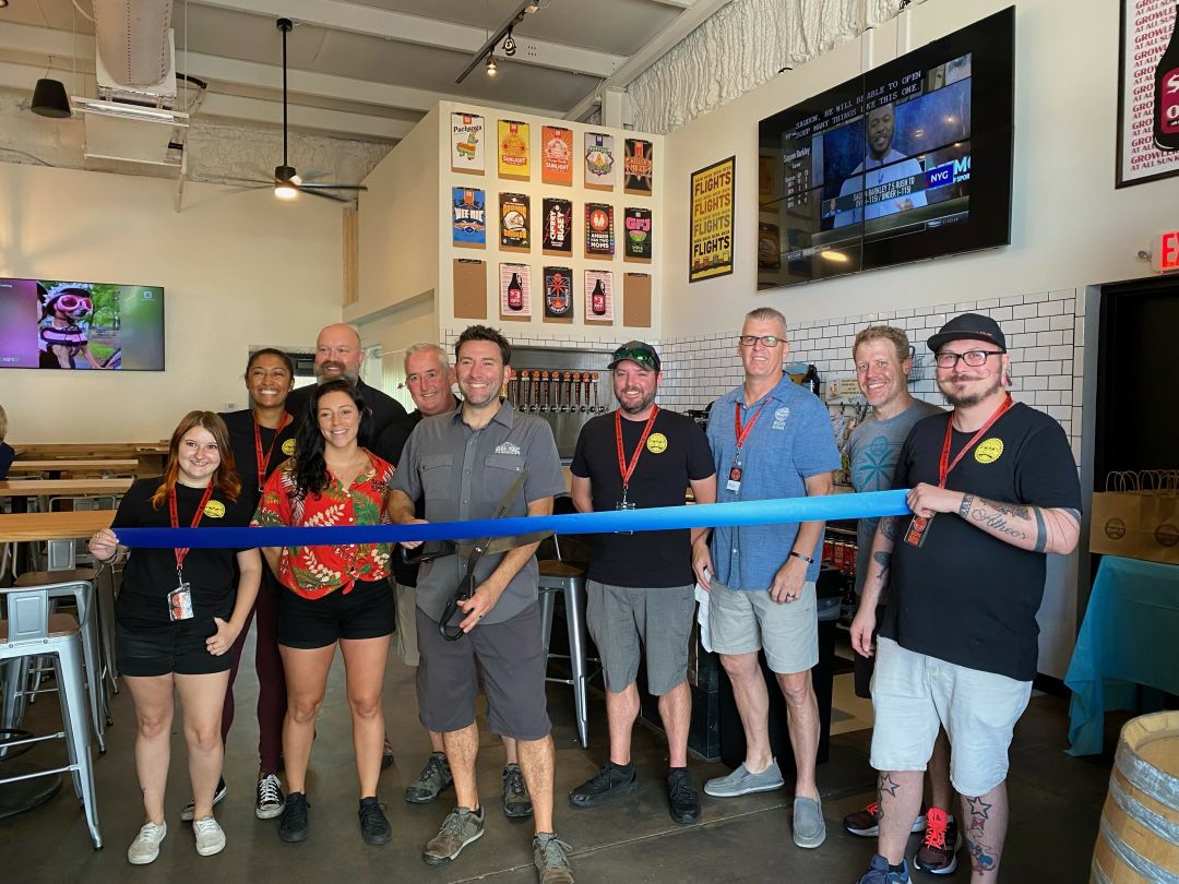 The team at Sun King Brewery Sarasota.