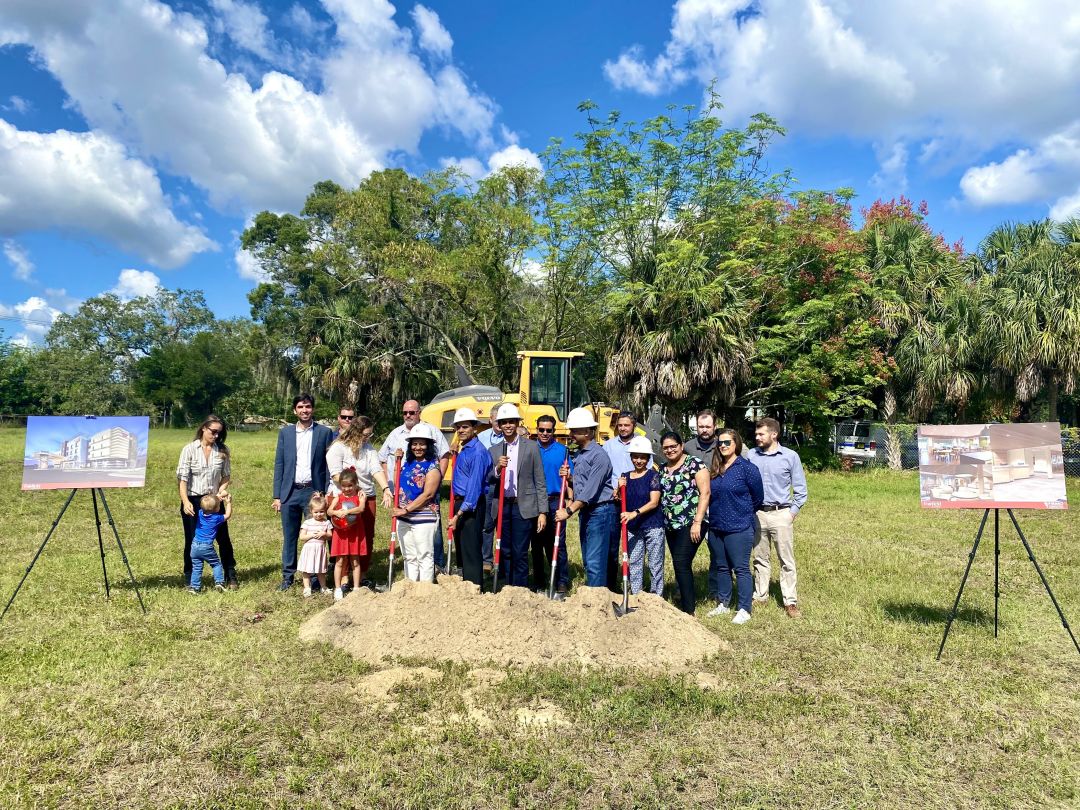 Groundbreaking of the new Fairfield by Marriott in North Tampa