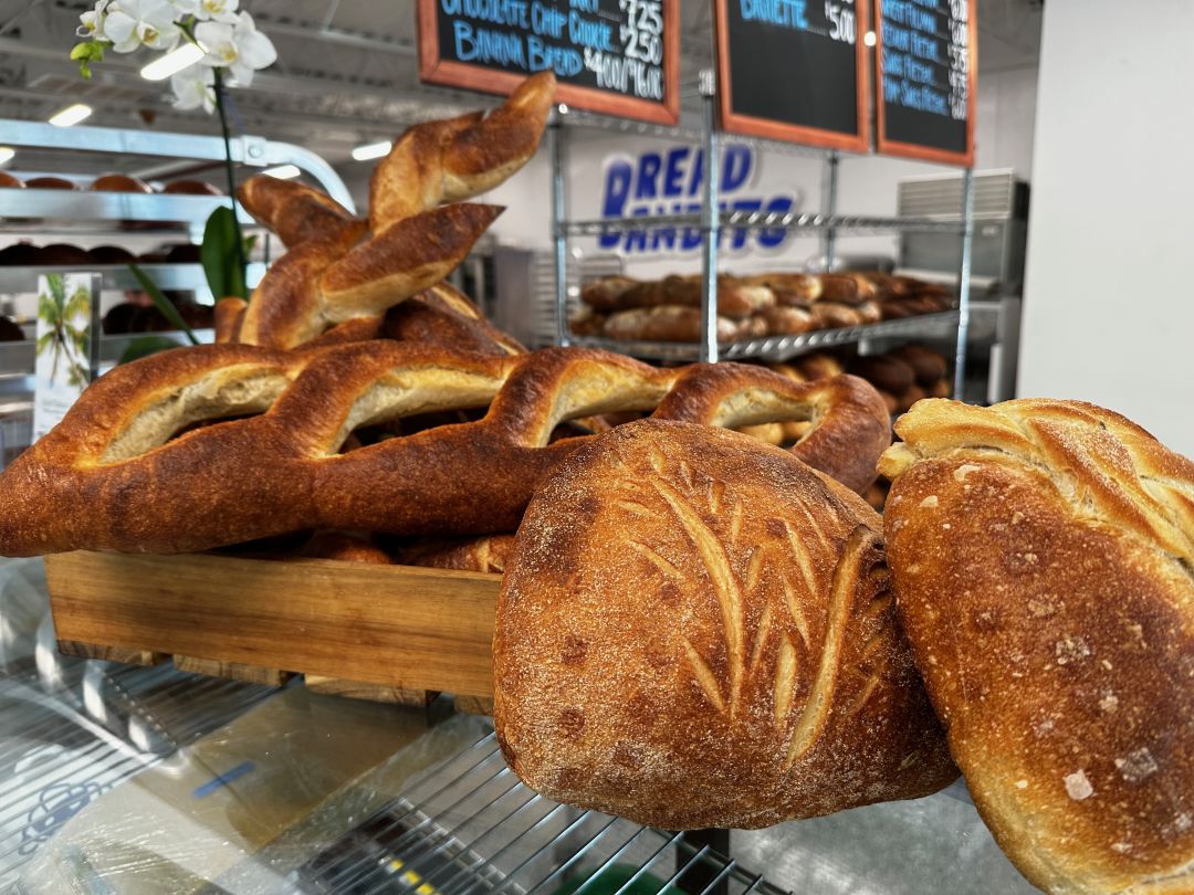 At Bread Bandits, everything is baked fresh daily.