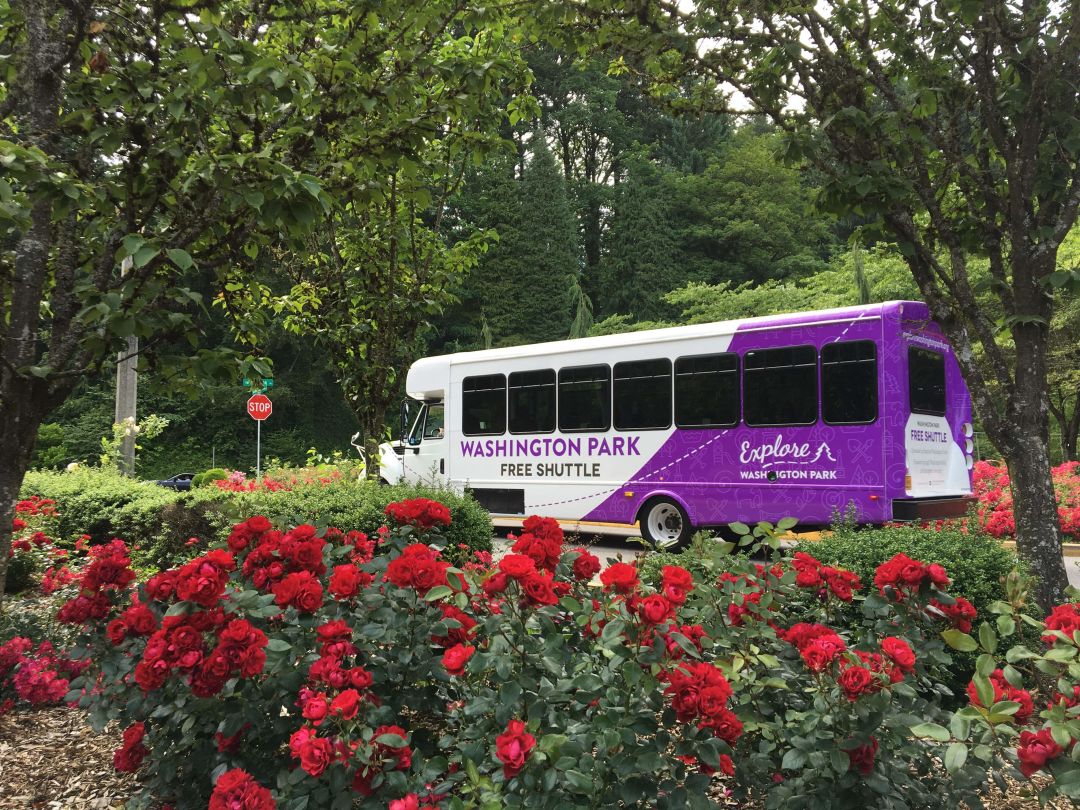 How to get to Rose Garden Store in Portland by Bus or Light Rail?